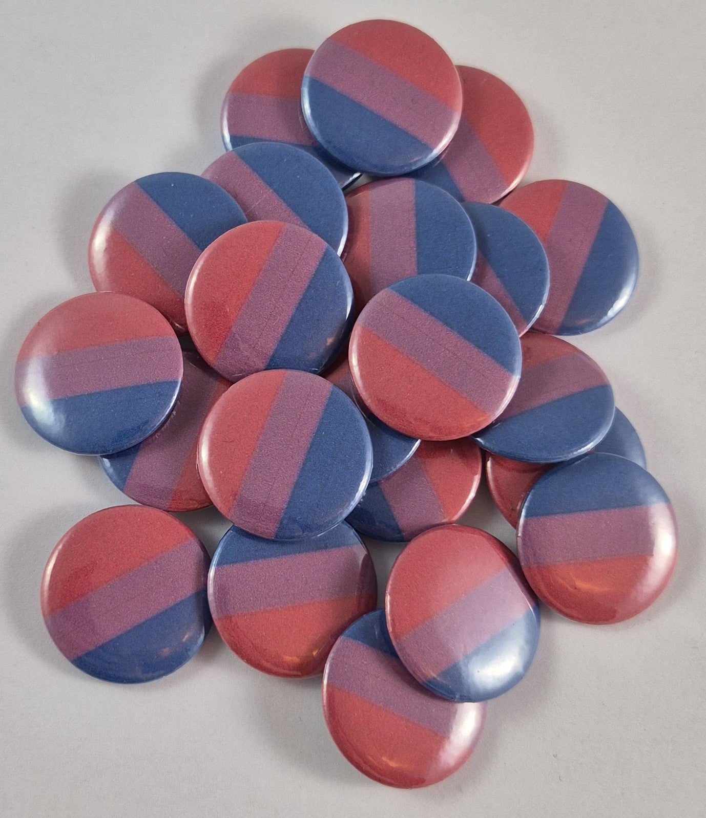 Bisexual pride pin
