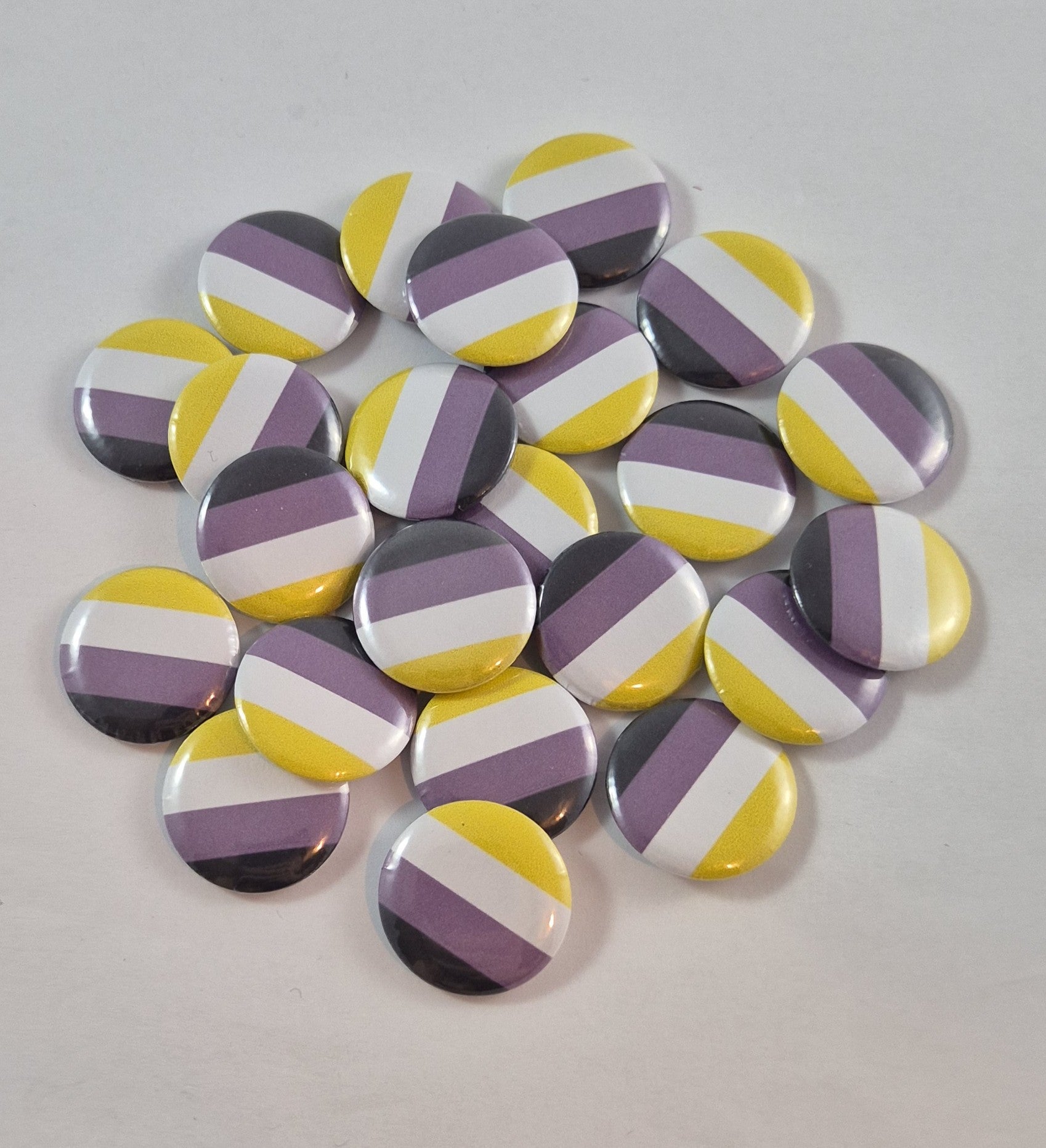 Non-Binary pride pin